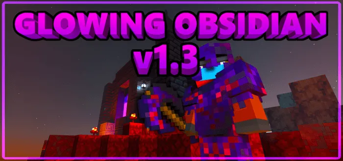 Glowing Obisidian Equipment addon cover