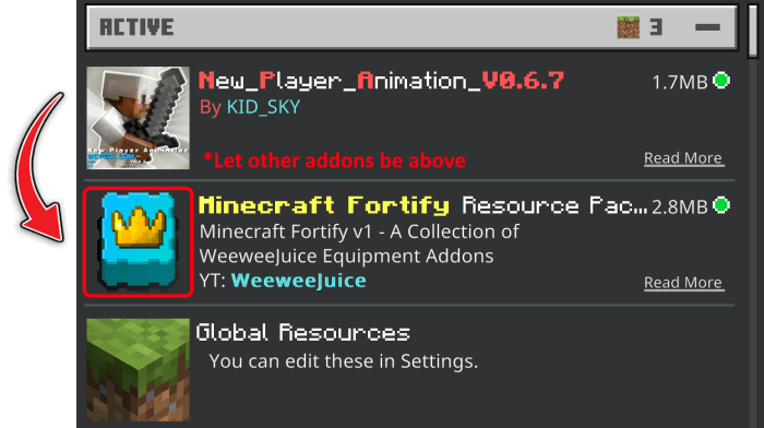 New Player Animate addon with Gilded Netherite Equipment