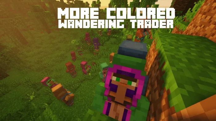 More Colored Wandering Trader Banner