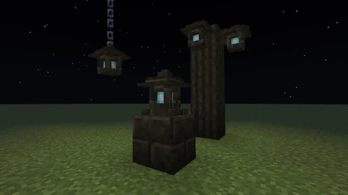 Corrupted Stone Bricks Soul Lantern