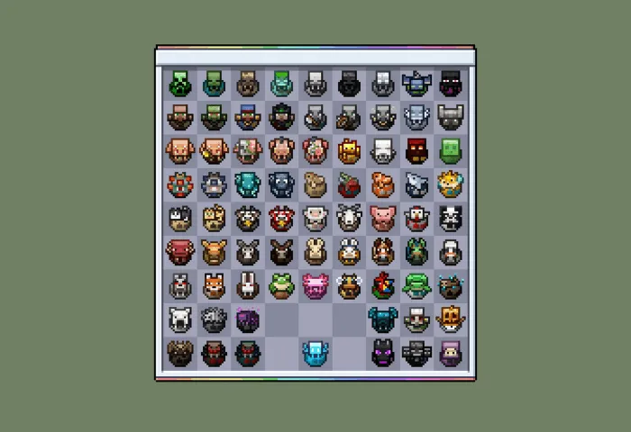 In-Game Look of Spawn Eggs