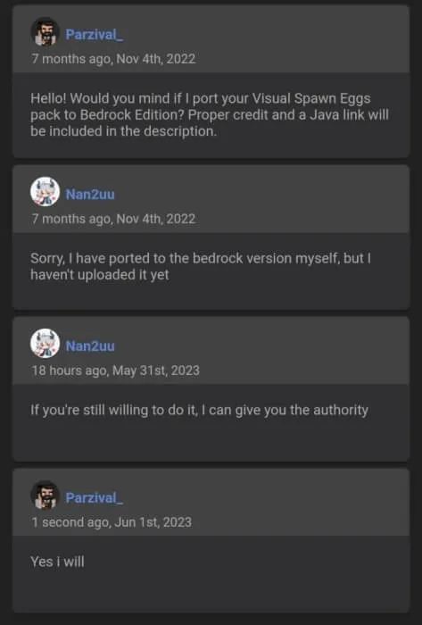 Nan2uu's Permission for Parzival