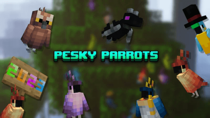 Pesky Parrots Banner