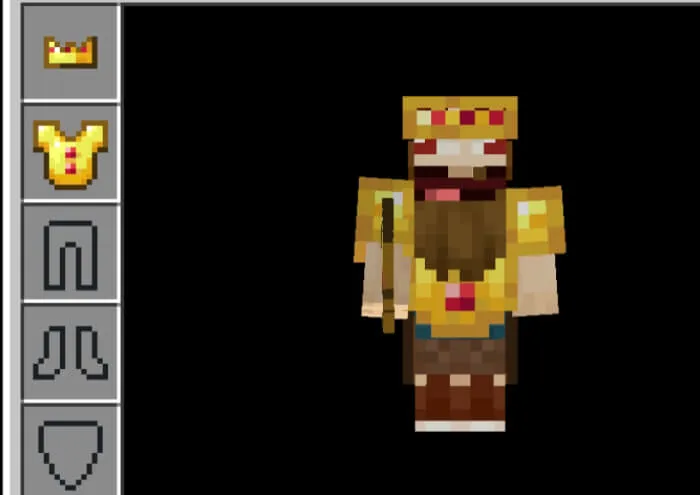 Ruby Encrusted Golden Armor