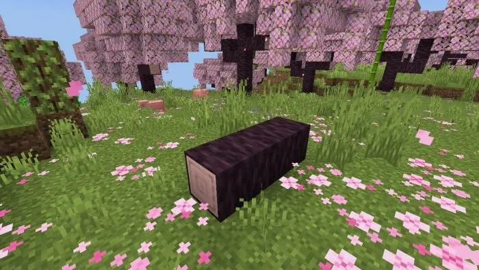 Fallen Cherry Log