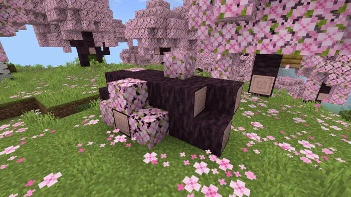 Fallen Mega Cherry Log
