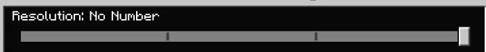 Vertical Hotbar: Resolution Options