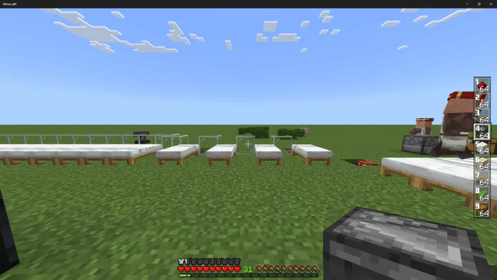 Vertical Hotbar: Screenshot 1