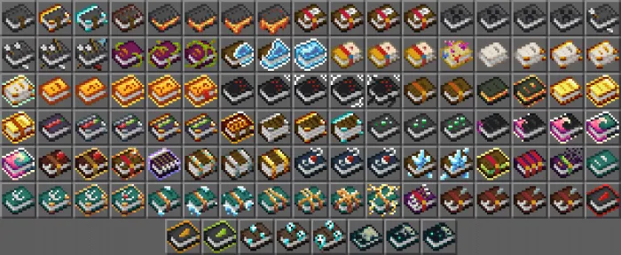 New Book Textures at Different Levels