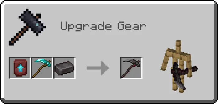 Netherite Scythe Recipe
