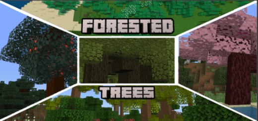 Forested Trees addon banner