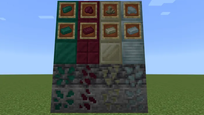 Yttrium, Silicon, Nickel and Magnesium ores