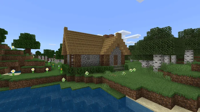 Cabins in Forest: Screenshot 2