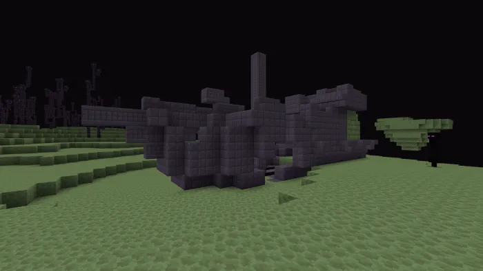 Crashed End Ship: Screenshot