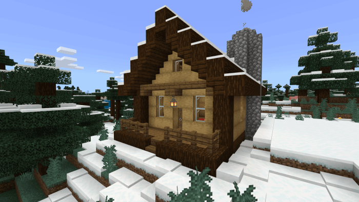 Winter Cabin: Screenshot