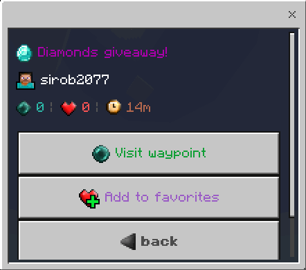 Clicking Report Button