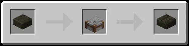 Corrupted Stone Bricks Slabs Recipe (Variant 8)