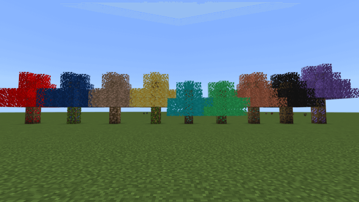 New trees in addon