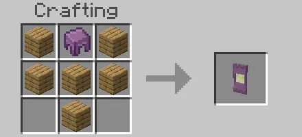 Shulker Shield Recipe