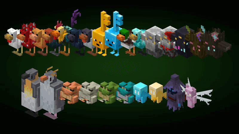 ReCrafted Mobs Texture Pack for Minecraft