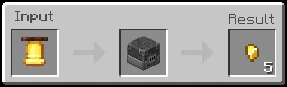 Gold Nugget Blast Furnace Recipe (Variant 4)