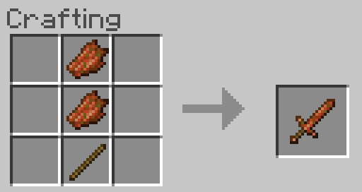 Craft Recipes for Rotten Flesh Tools