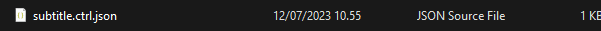 subtitle.ctrl.json File