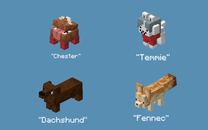 Newly Added Doggos in Version 1.5
