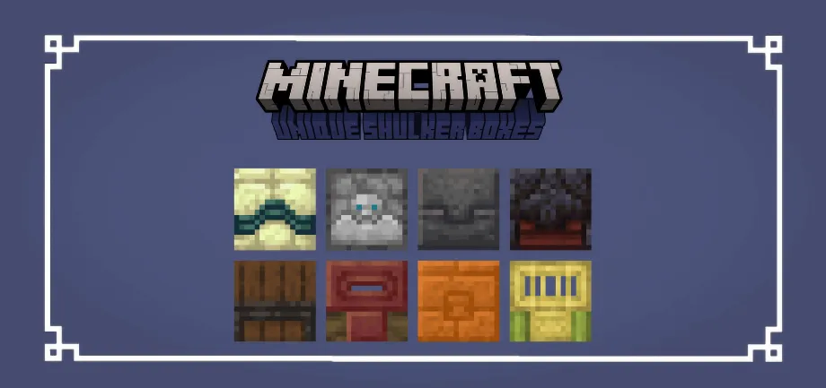 Thumbnail: Unique Shulker Boxes