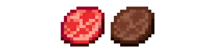 Raw and Cooked Meat
