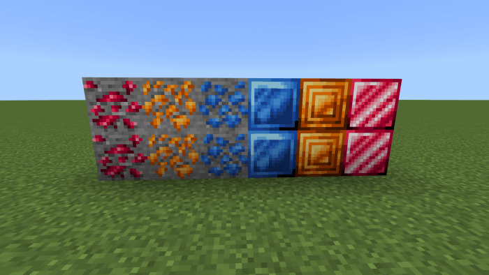 Kyanite, Topaz and Garnet ores and blocks