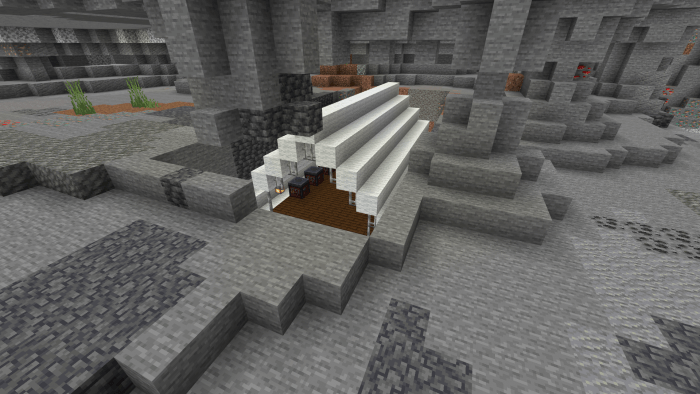 Pillager Mineshaft structure (screenshot 2)