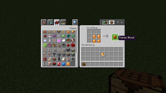 Topaz Block recipe