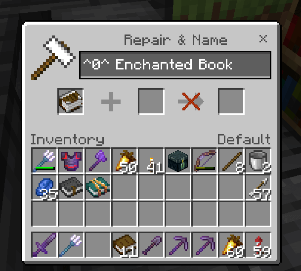 Do not Change the Name 'Enchanted Book'!