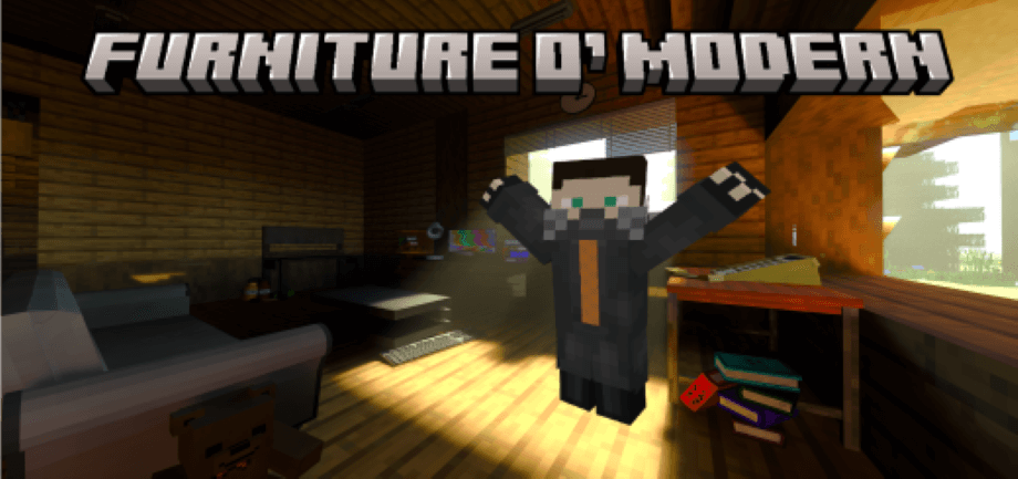 Thumbnail: Furniture o' Modern | Functional Furniture and Decorative Blocks Addon (SURVIVAL COMPATIABLE)