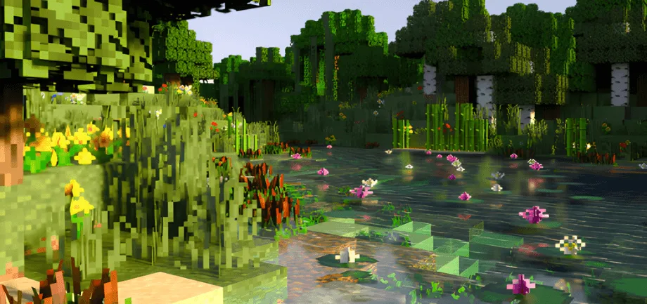 Thumbnail: Better Foliage Addon/Texture Pack for Bedrock (Pale Garden Update!)