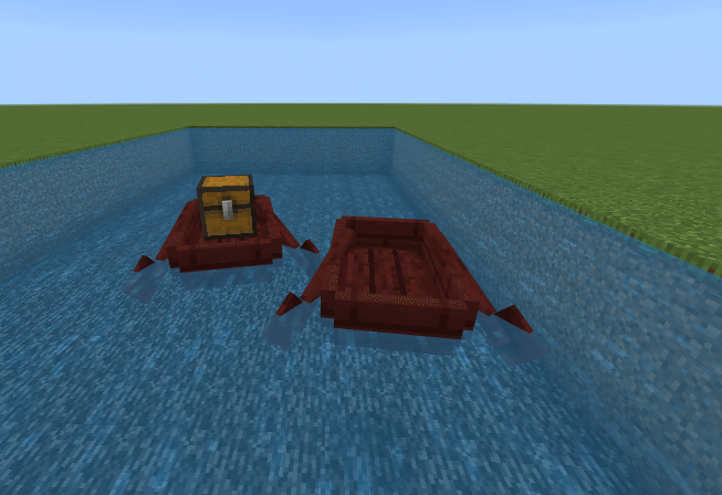 Cherry boat and cherry chest boat
