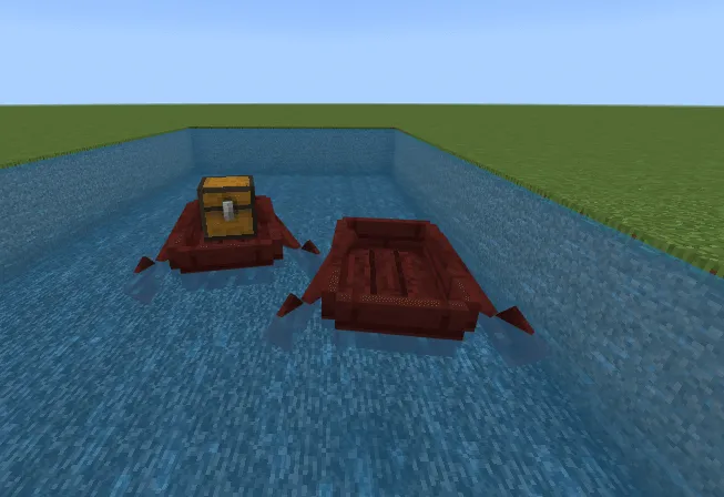 Cherry boat and cherry chest boat