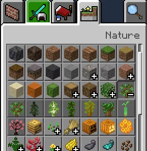 Cherry Sapling in inventory