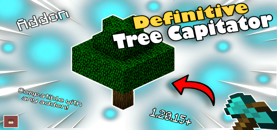 Thumbnail: Definitive TreeCapitator Addon || Compatible with any Addons 1.20.4x