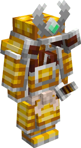 Gold Samurai Armor