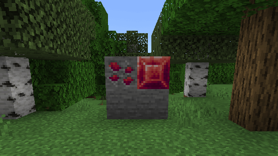 Ruby Ore and Ruby Block