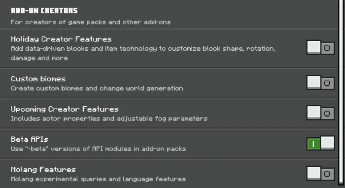 Required Experiments for Fast Totem Addon