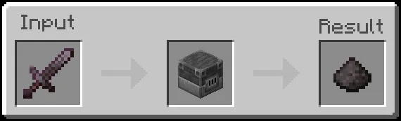 Netherite Powder Recipe (Variant 3)