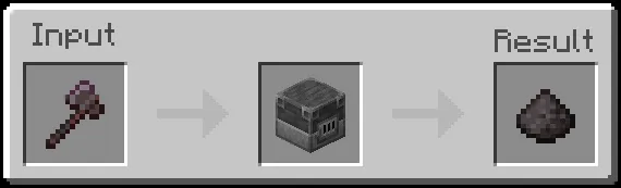 Netherite Powder Recipe (Variant 4)
