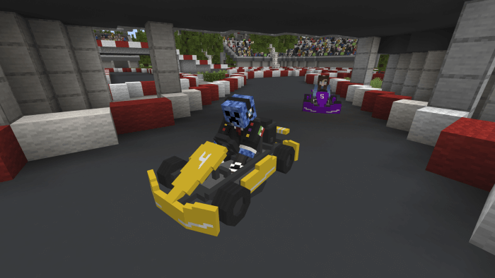 Yellow Go-Kart