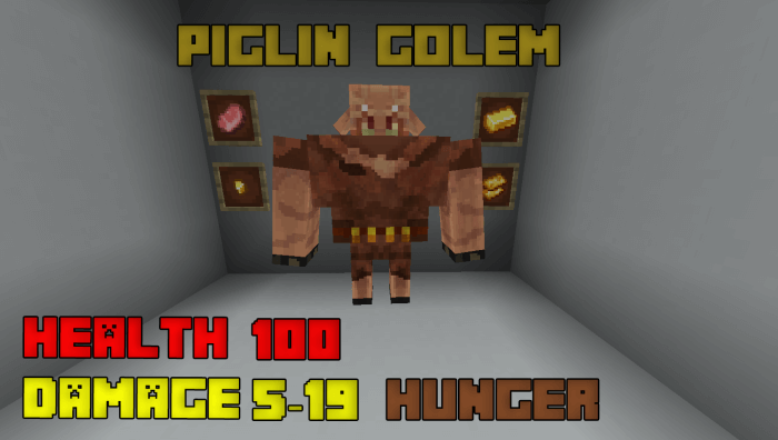 Piglin Golem