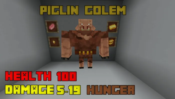 Piglin Golem