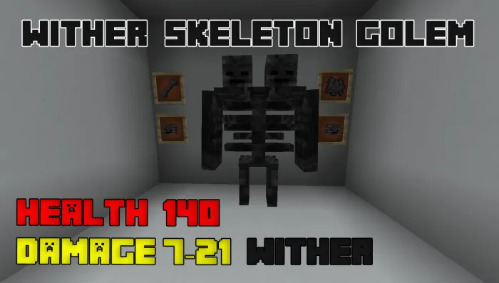 Wither Skeleton Golem