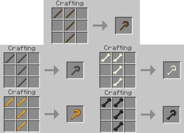 Crooks tools recipes